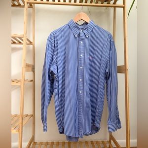 Ralph Lauren Striped Button-down Dress Shirt
